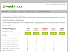 Tablet Screenshot of obchod.penziony.cz